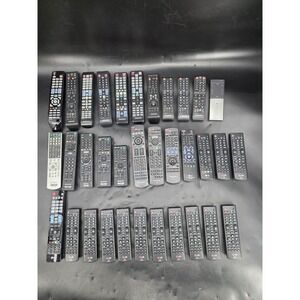 34x TV Remote Control Lot LG Sony Samsung Panasonic Mixed Models